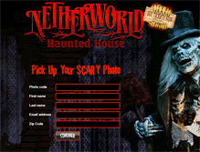 Tablet Screenshot of netherworldphotos.com